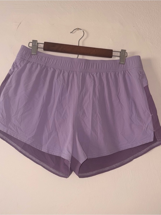 Fair Harbor Pants - Fair Harbor purple colorblock athletic shorts L
